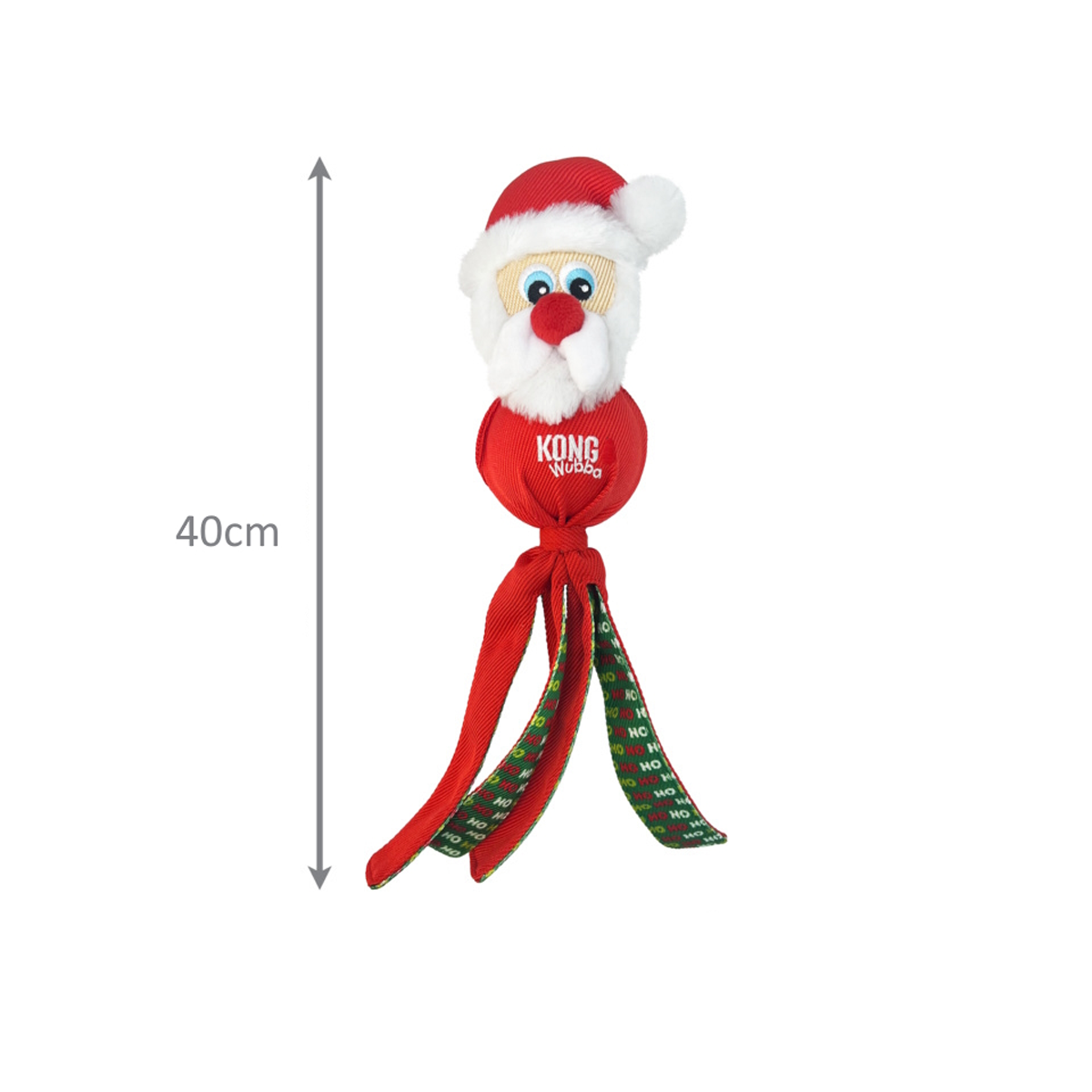 Kong Christmas Holiday Wubba Dog Toy Large