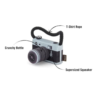 P.L.A.Y. Globetrotter – Camera Dog Toy P.L.A.Y