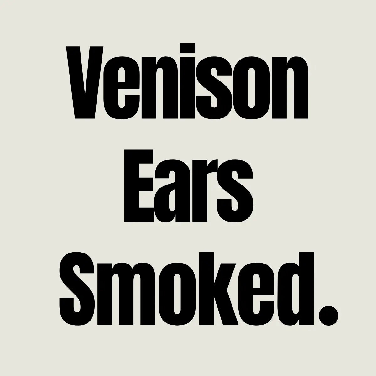 Bulk Venison (Deer) Ears – Smoked Natural Dog Chews 1kg Whinny and Co