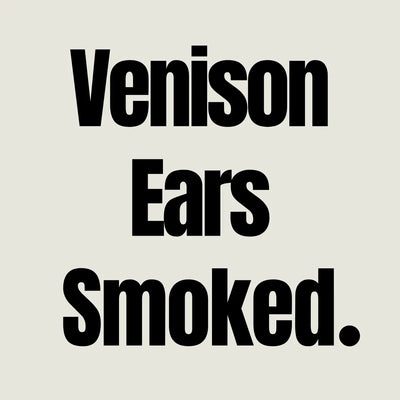 Bulk Venison (Deer) Ears – Smoked Natural Dog Chews 1kg Whinny and Co