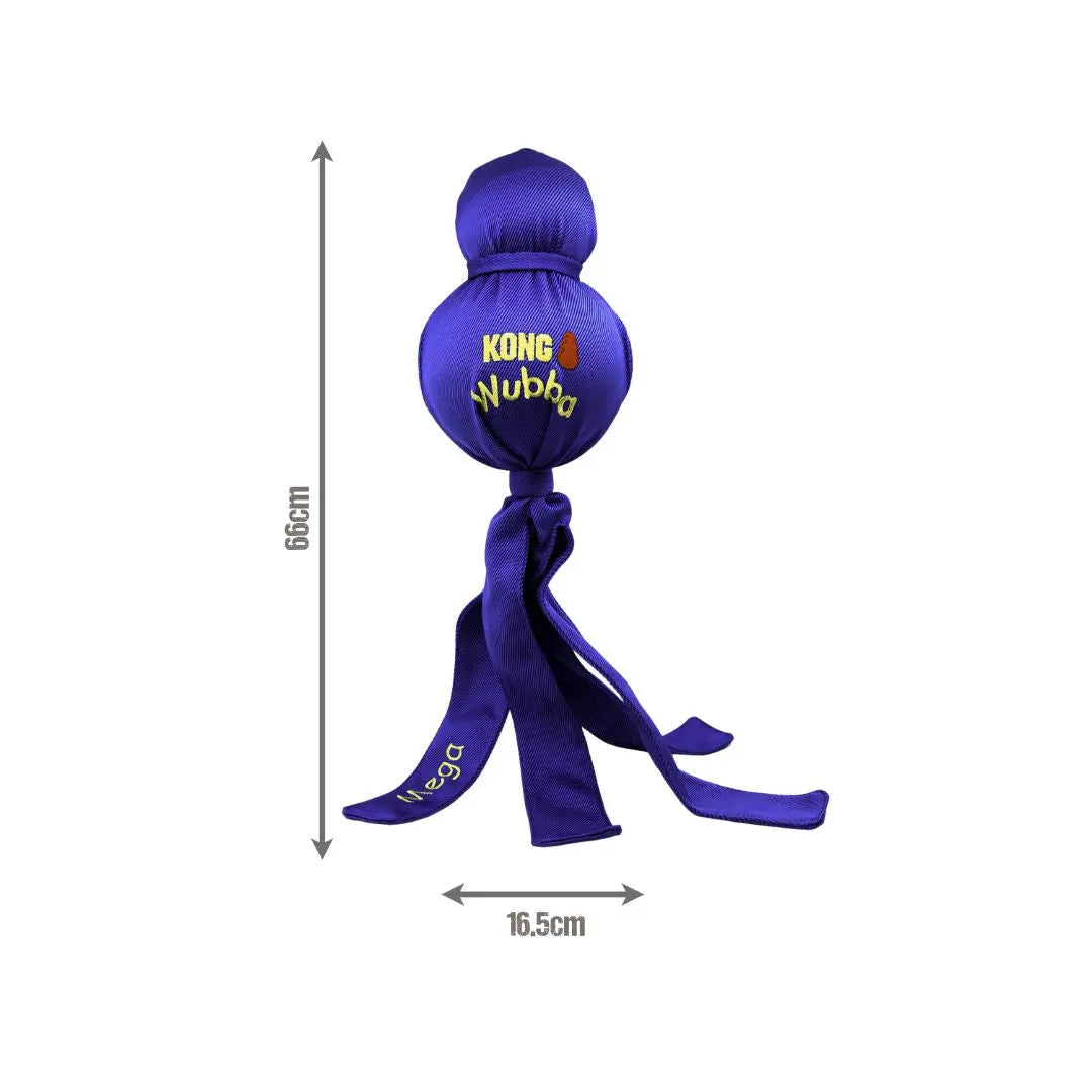 KONG Wubba Mega — Big-Play Tug, Toss & Squeak Toy for Dogs Kong