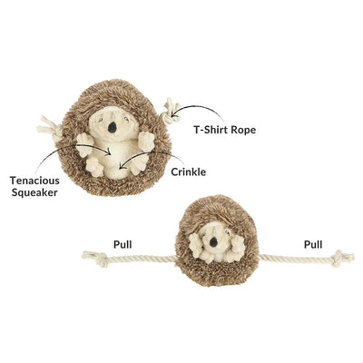 P.L.A.Y. Forest Friends – Hamilton the Hedgehog Dog Toy P.L.A.Y