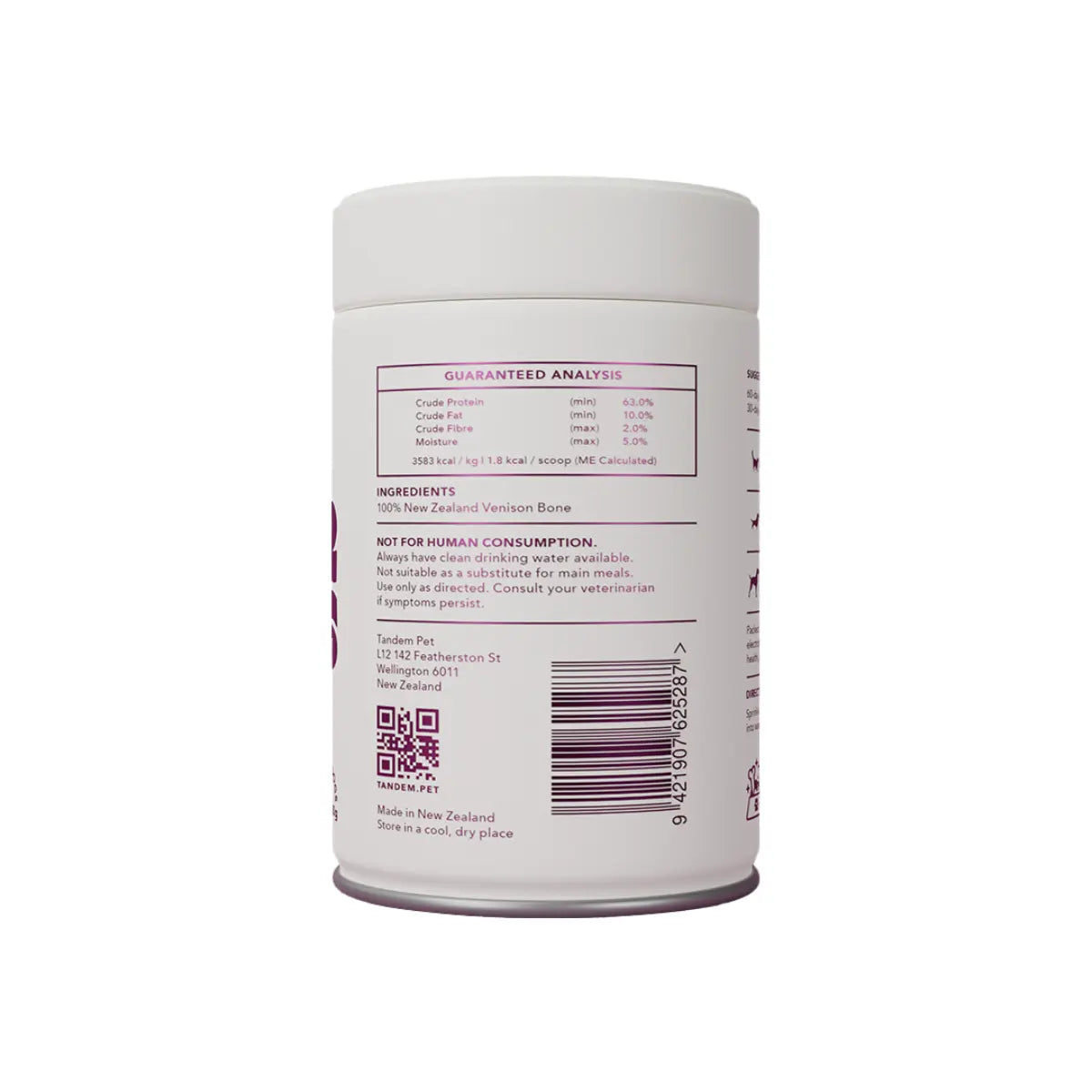 Tandem NZ Venison Bone Broth Powder Tandem