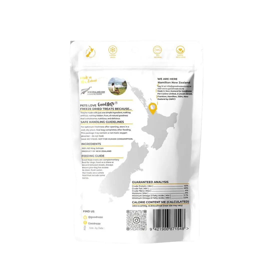 freeze dried salmon dog treats