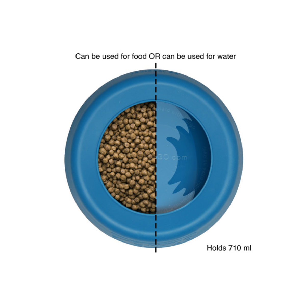 Kurgo Splash Free Bowl - Blue