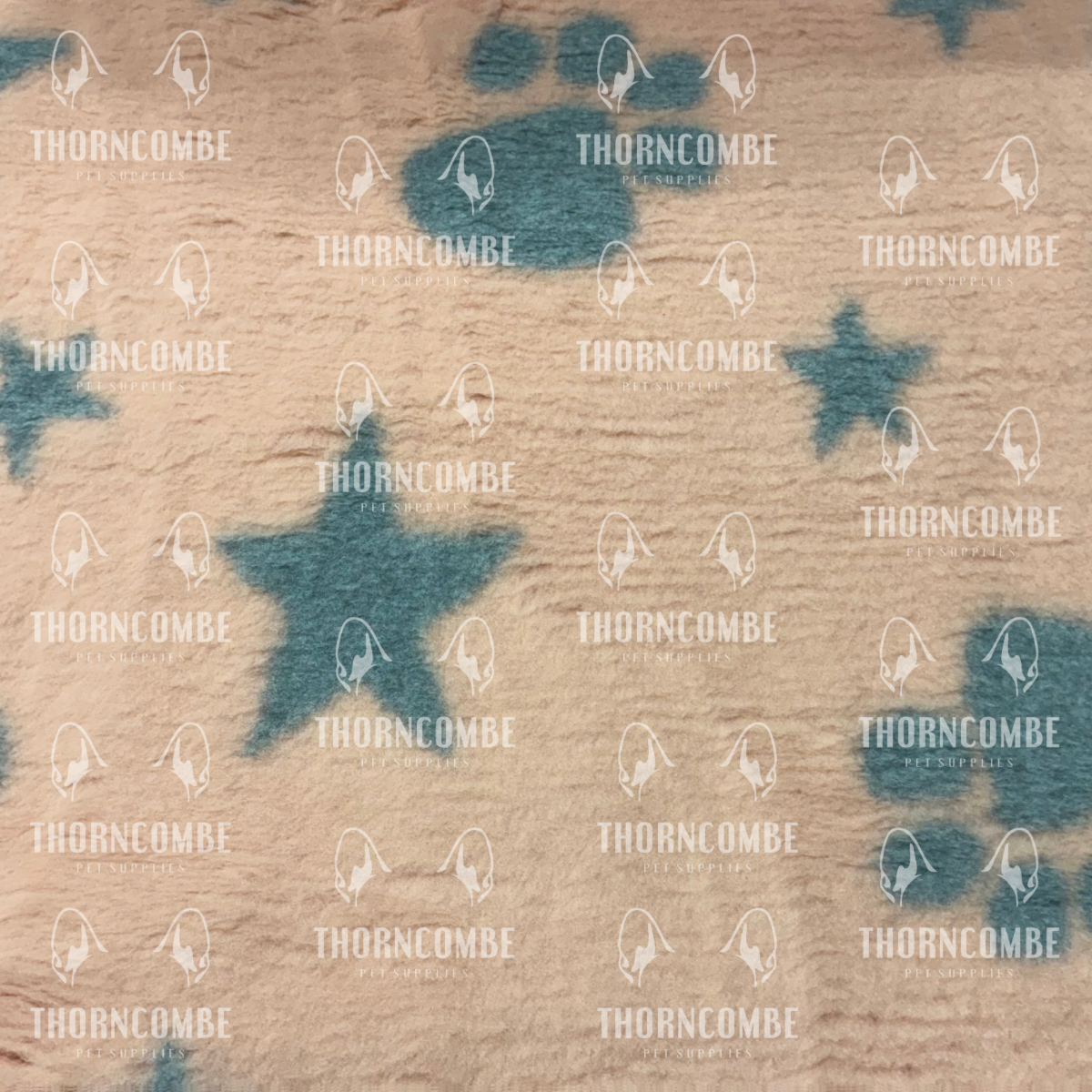 Dry Bed (Vet Bed) - Non Slip Peach with Stars and Hearts - MORE COMING SOON