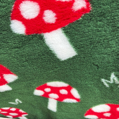 Dry Bed - Green Back - Mushroom’s (Washable Vet Bed)
