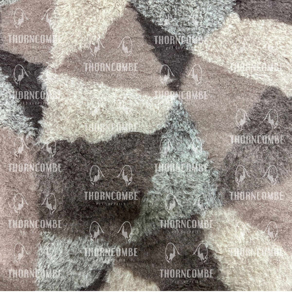 Dry Bed (Vet Bed) - Greenback Neutral Geometric