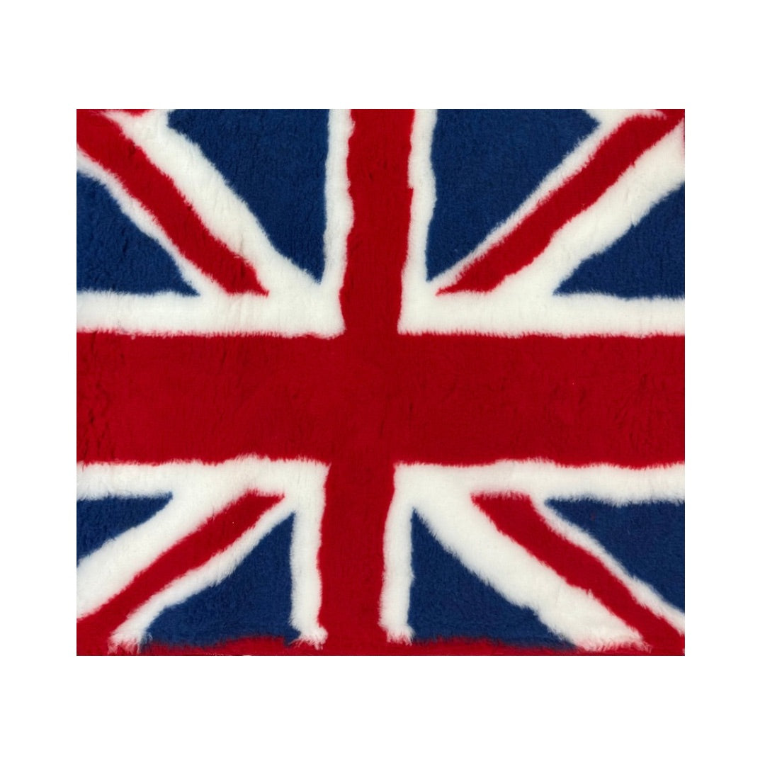 Dry Bed - Greenback - Union Jack (Washable Vet Bed)