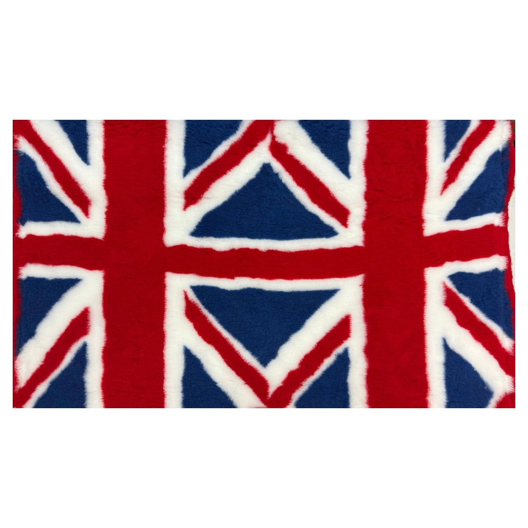 Dry Bed - Non Slip - Union Jack (Washable Vet Bed)