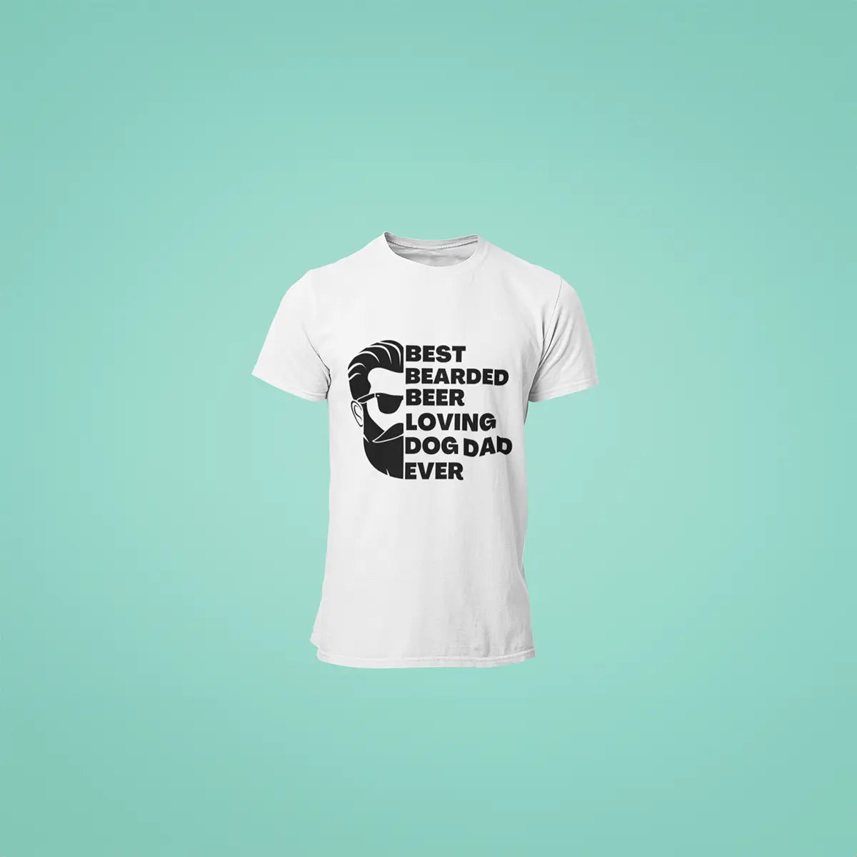 Bearded Dog Dad Tee – Premium Dog Lover T-Shirt NZ Whinny and Co