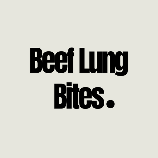 Bulk Air-Dried Beef Lung Bites for Dogs - Natural, Healthy Dog Treats 1kg