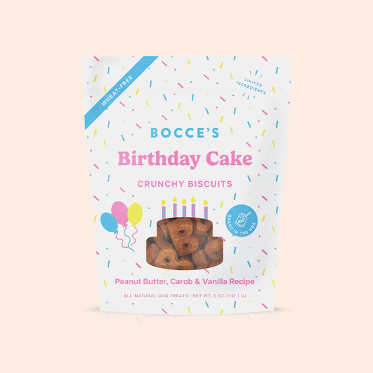 Bocce's Birthday Cake Crunchy Biscuits