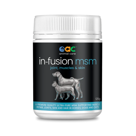 EAC - in-fusion msm - Ultra Pure Methylsulfonylmethane Joint Supplement For Horses, Dogs & Cats