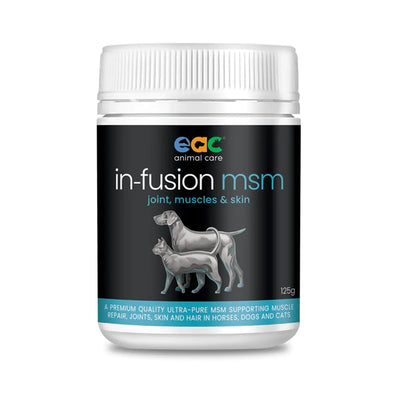 EAC - in-fusion msm - Ultra Pure Methylsulfonylmethane Joint Supplement For Horses, Dogs & Cats EAC Animal Care
