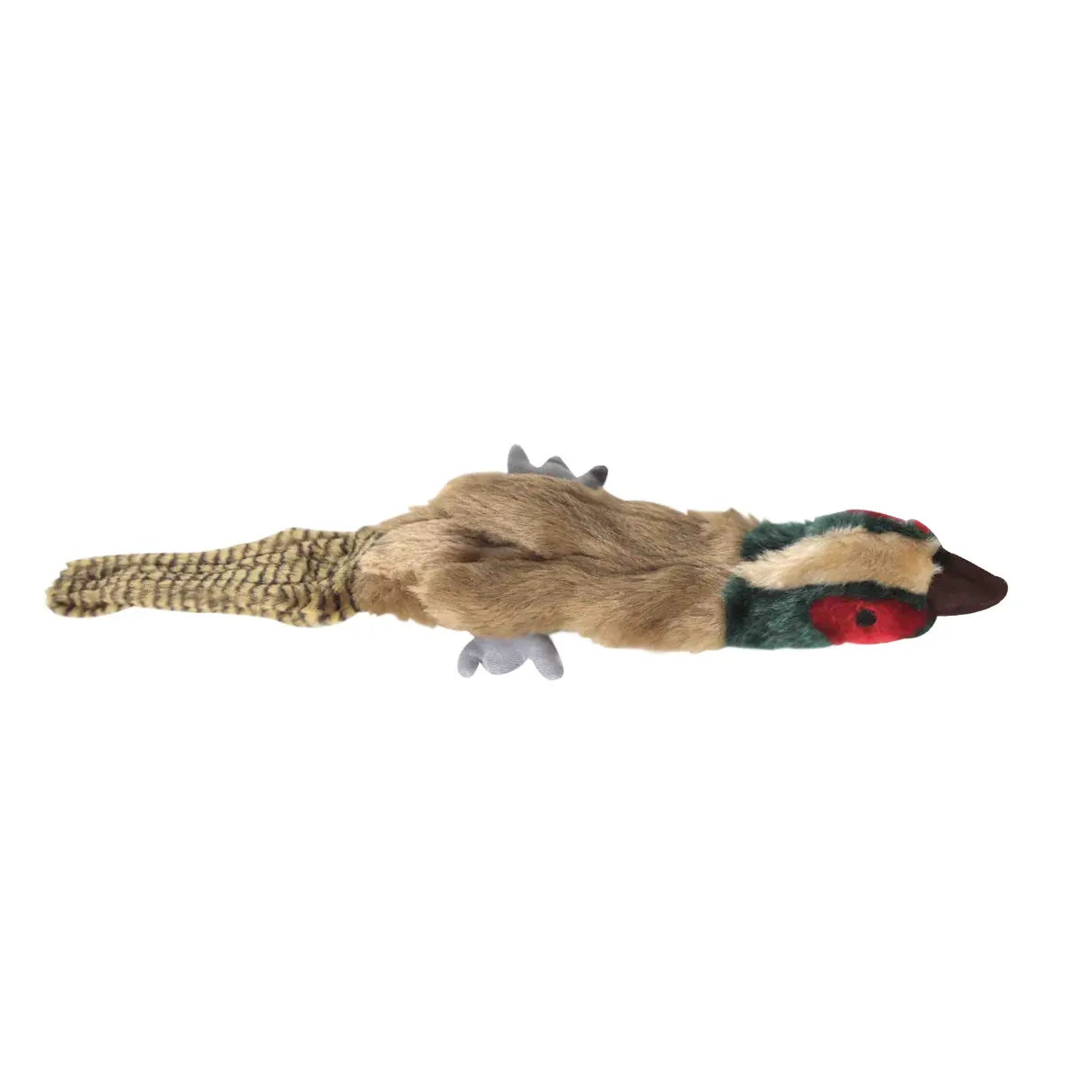 Empty Nester Pheasant 45cm — Stuffing-Free Plush with Less Mess Multipet