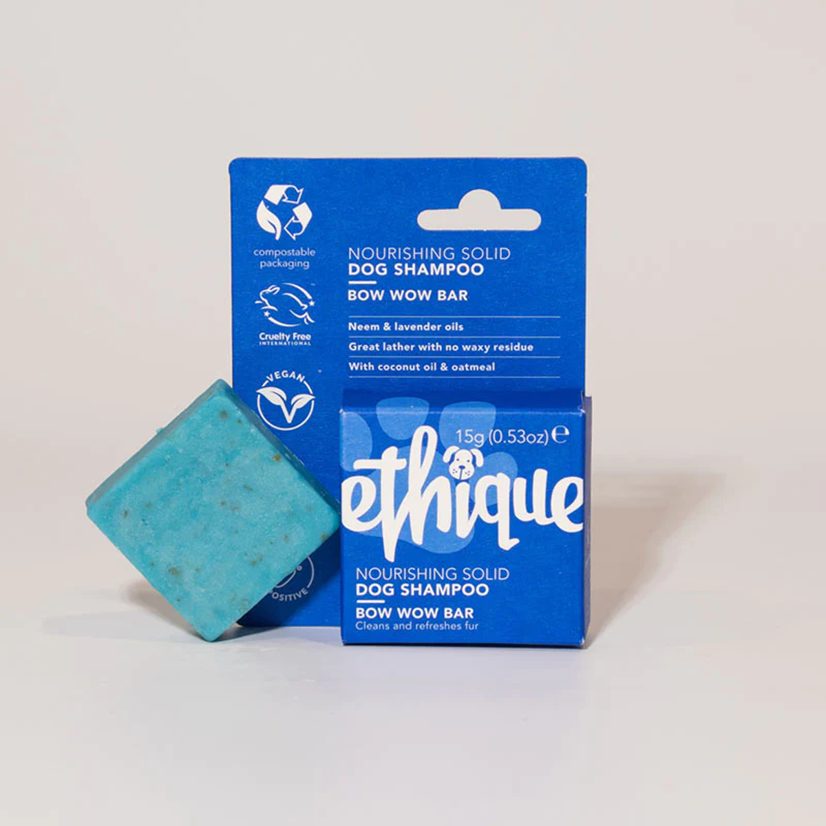 Ethique Bow Wow Bar Nourishing Solid Dog Shampoo Mini