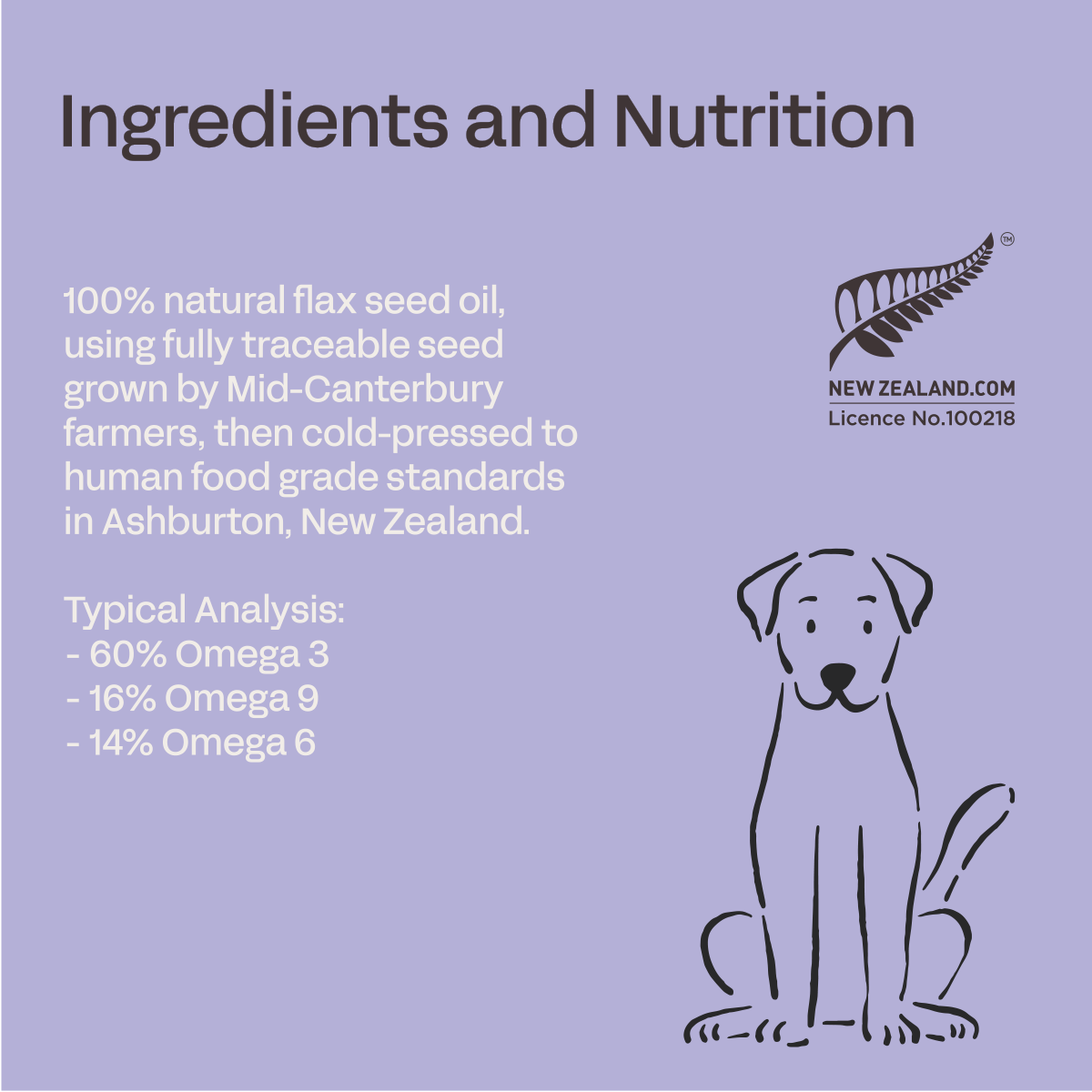 FourFlax Canine Omega 3