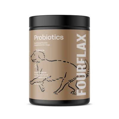 Fourflax Canine Probiotics — Natural Gut Support for Everyday Dog Health Fourflax
