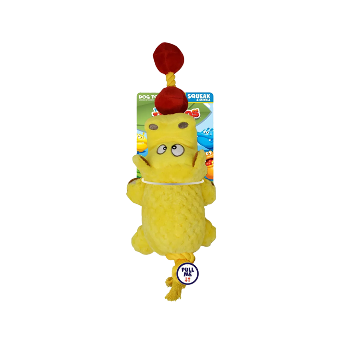 Hasbro Hungry Hippo Squeak Rope