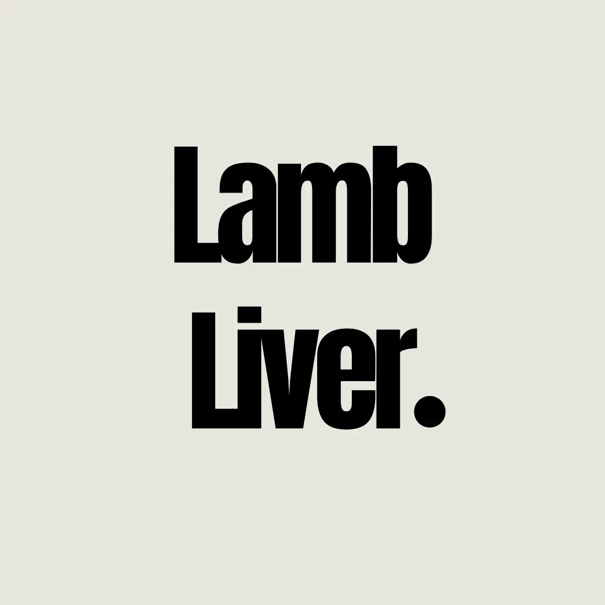 Bulk Lamb Liver – Natural Dog Treats - 1kg Whinny and Co