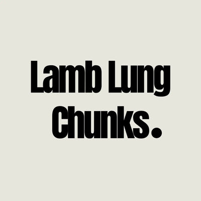 bulk lamb lung dog treats air dried NZ