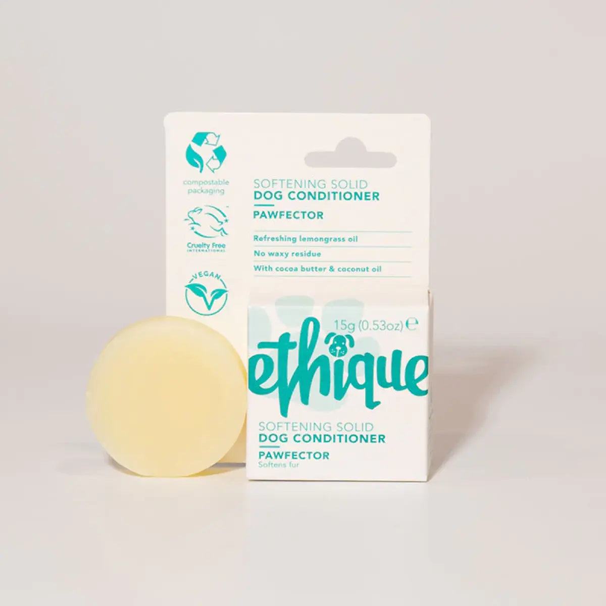 Ethique - Pawfector - Softening Solid Dog Conditioner Mini Ethique