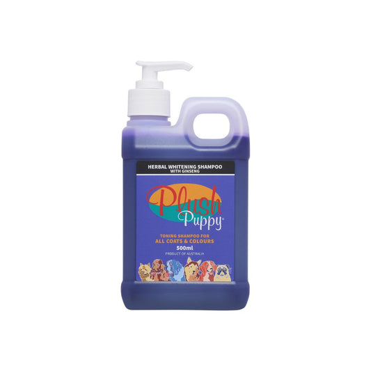 Plush Puppy Herbal Whitening Shampoo with Ginseng | Whitening Shampoo
