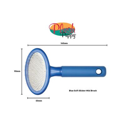 Plush Puppy Soft Slicker Mini Brush