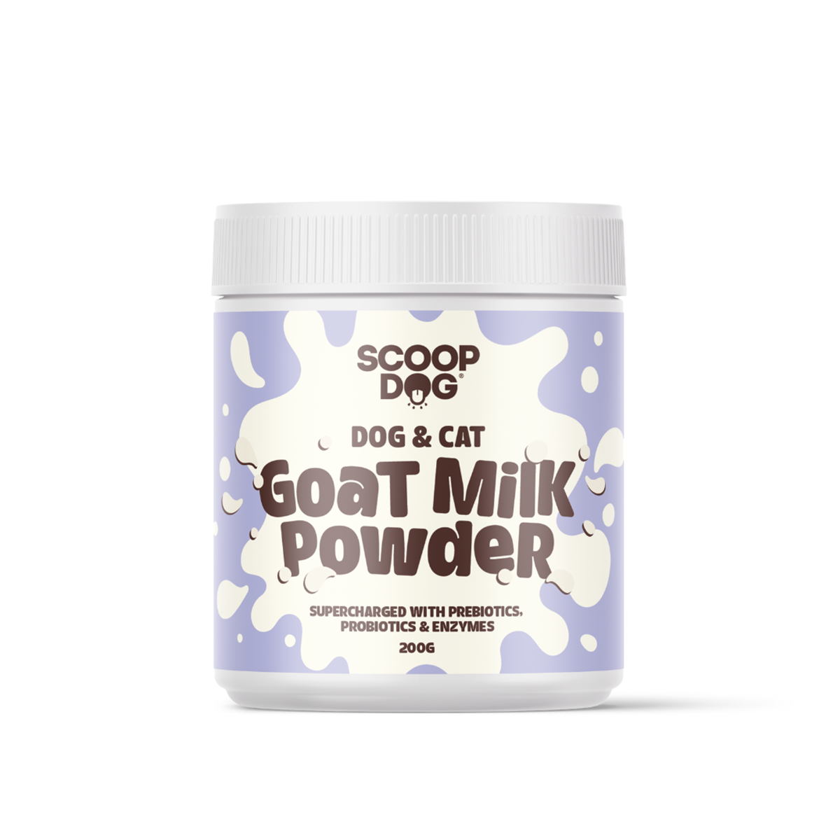 Scoop Dog Goat Milk Powder 200g For Dog's & Cats