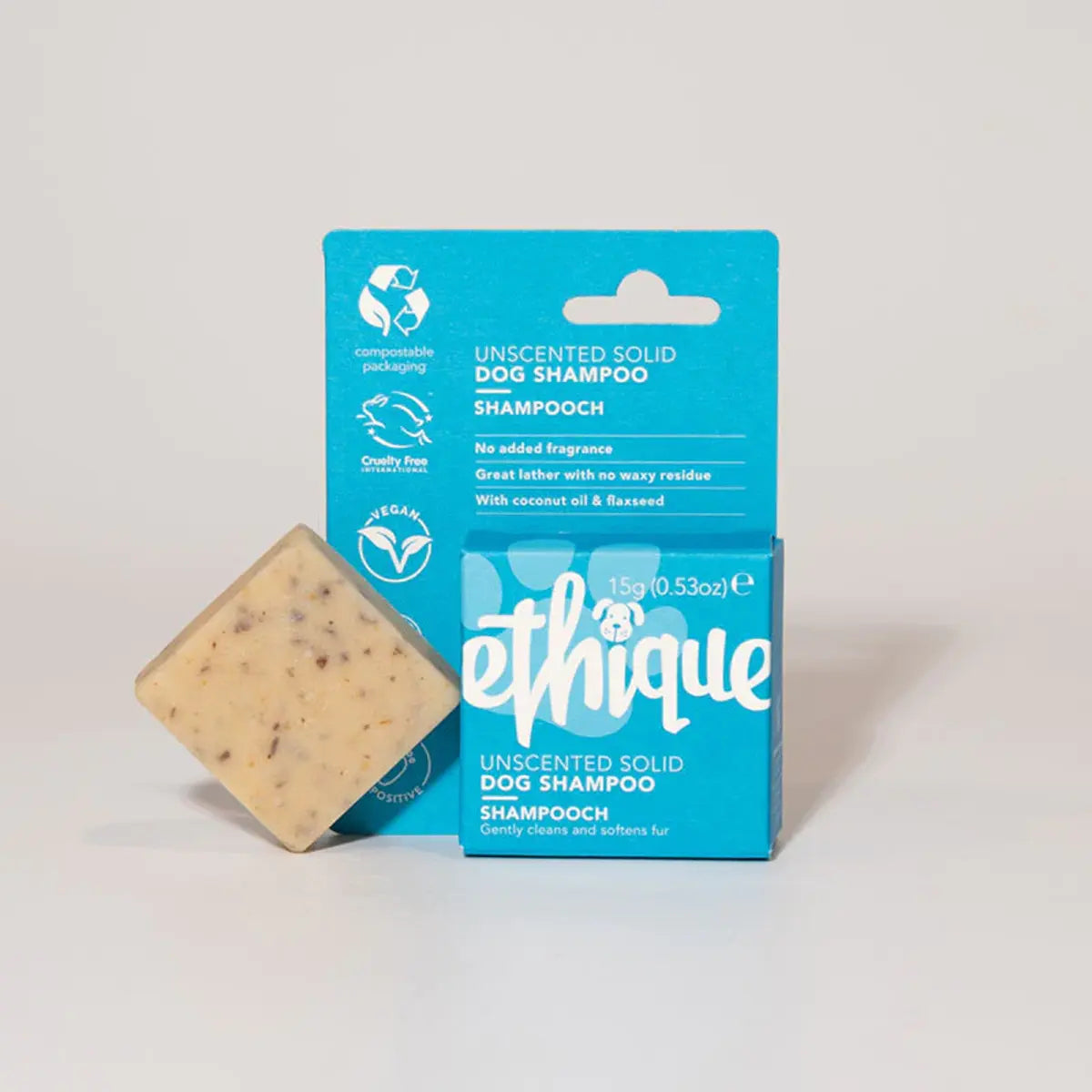 Ethique - Shampooch - Unscented Solid Dog Shampoo Mini Ethique