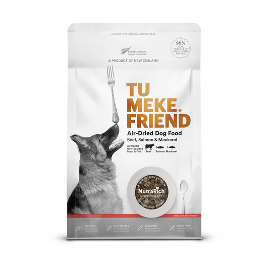 Tu Meke Friend Air-Dried Beef, Salmon & Mackerel Dog Food