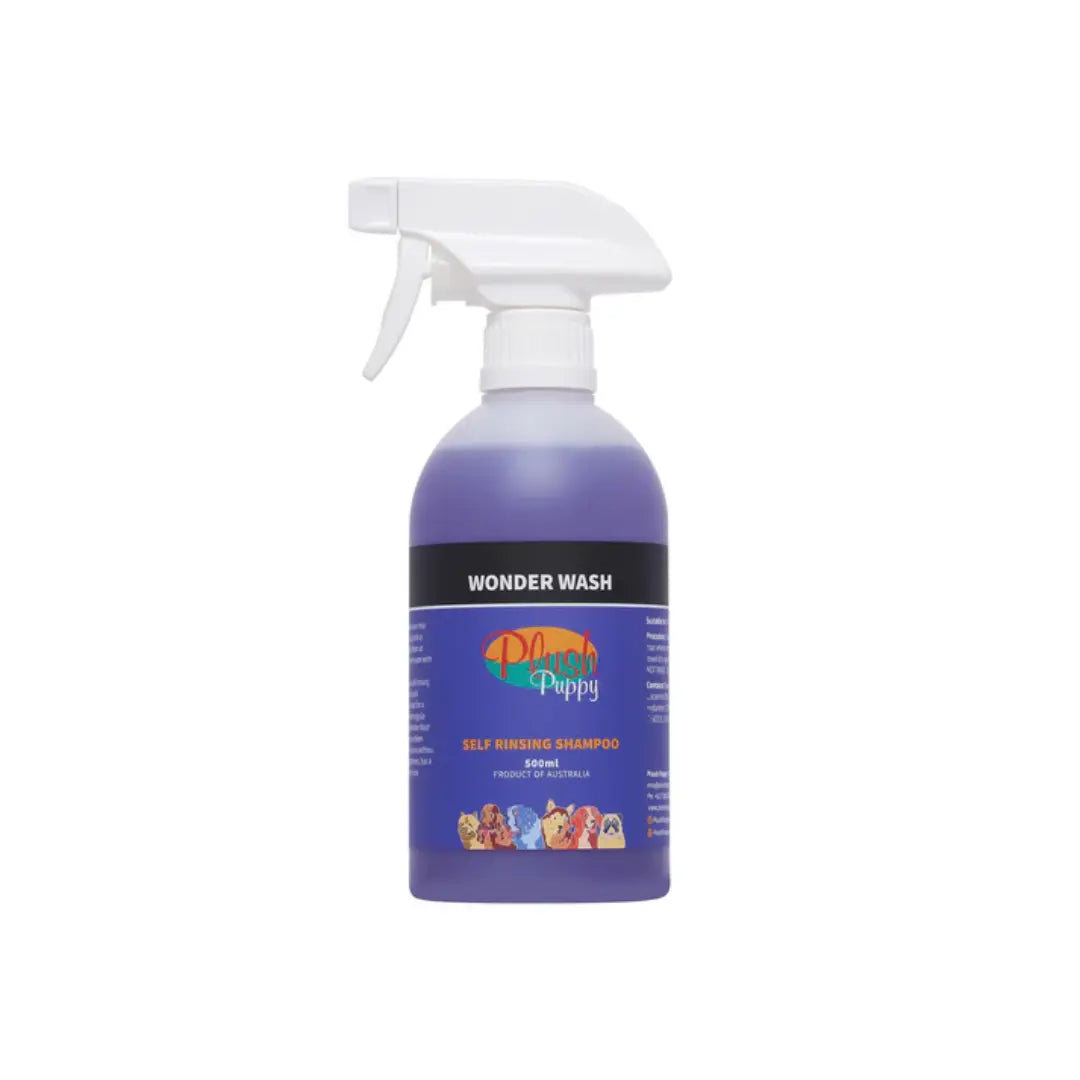 Plush Puppy Wonder Wash | Quick, No-Rinse Bathing Alternative Plush Puppy