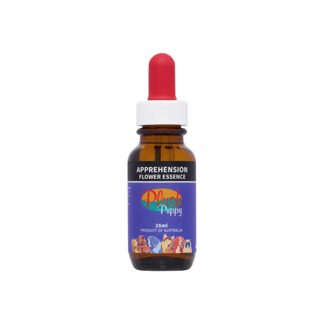 Plush Puppy Apprehension Flower Essence Drops - Natural Calm for Nervous Dogs Plush Puppy