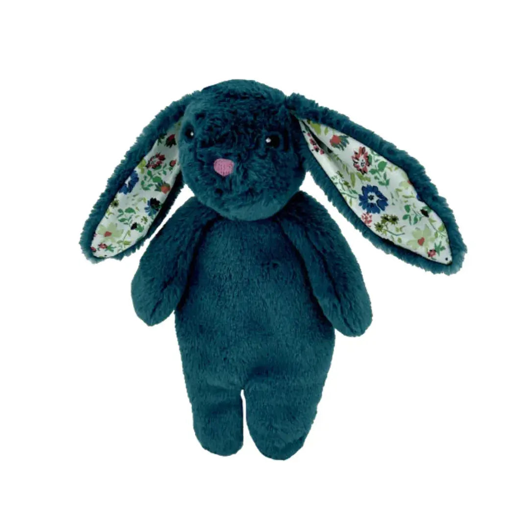 Smooshables Floppy Bunny Teal Plush Dog Toy – 32cm
