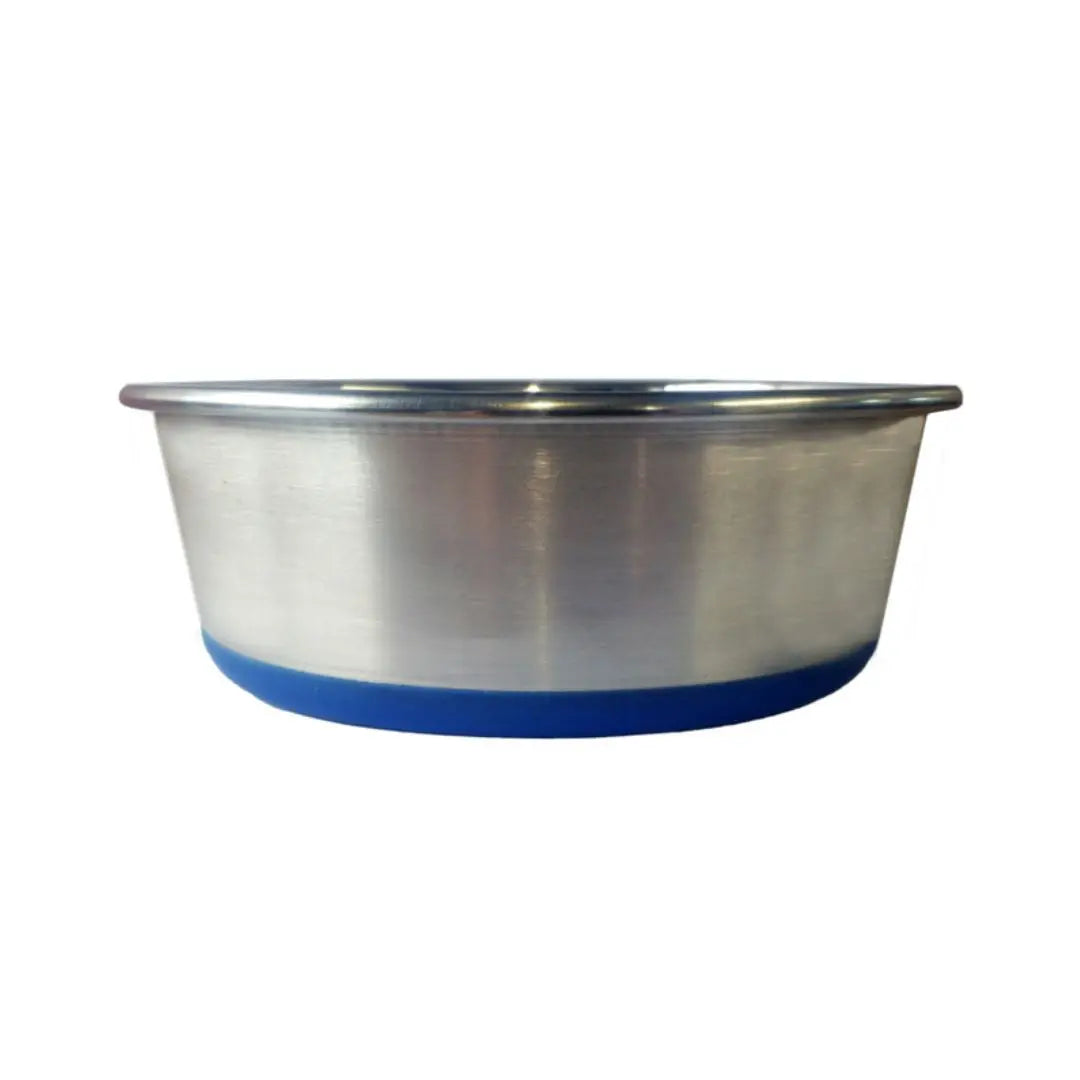 large stainless steel dog bowl