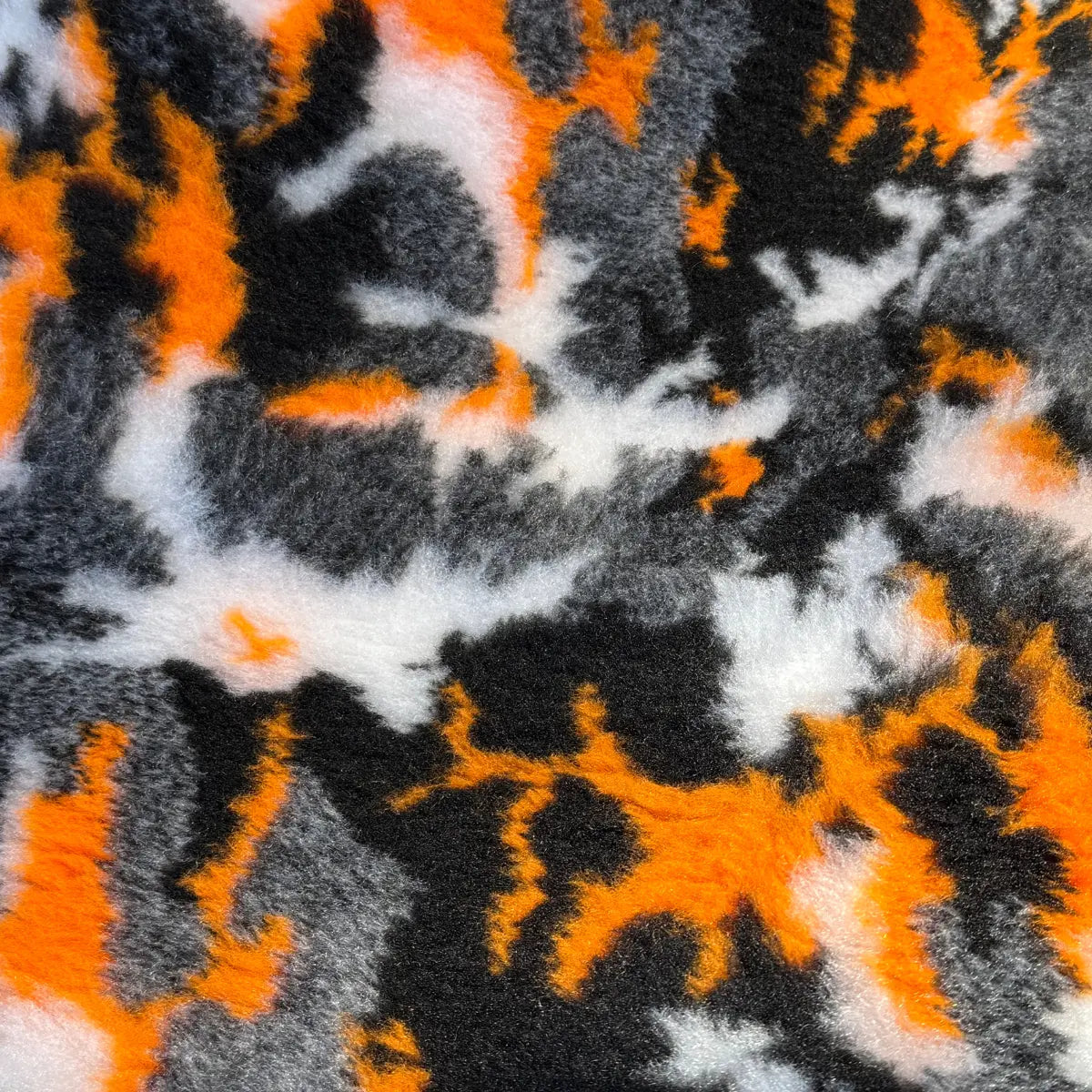 Dry Bed - Non Slip - Orange Camo (Washable Vet Bed) Thorncombe Pet Supplies
