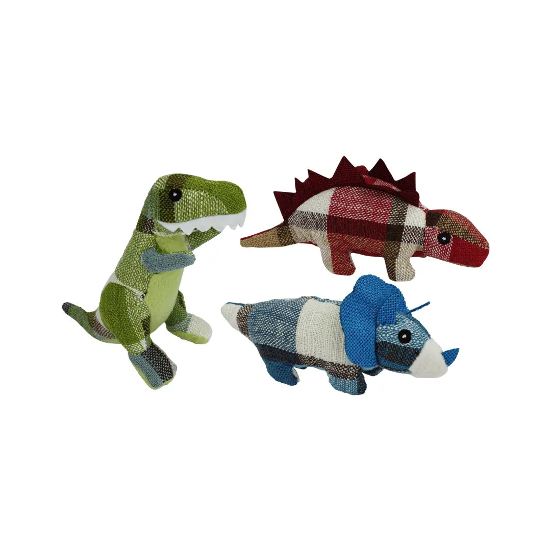 Multipet Plaidosaurus Mini 15cm Plush Dog Toy Multipet