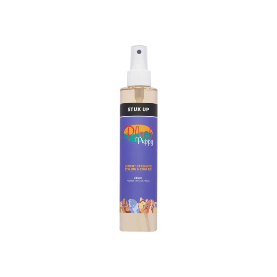 Plush Puppy Stuk Up — Extreme Hold Styling & Coat Finishing Spray Plush Puppy