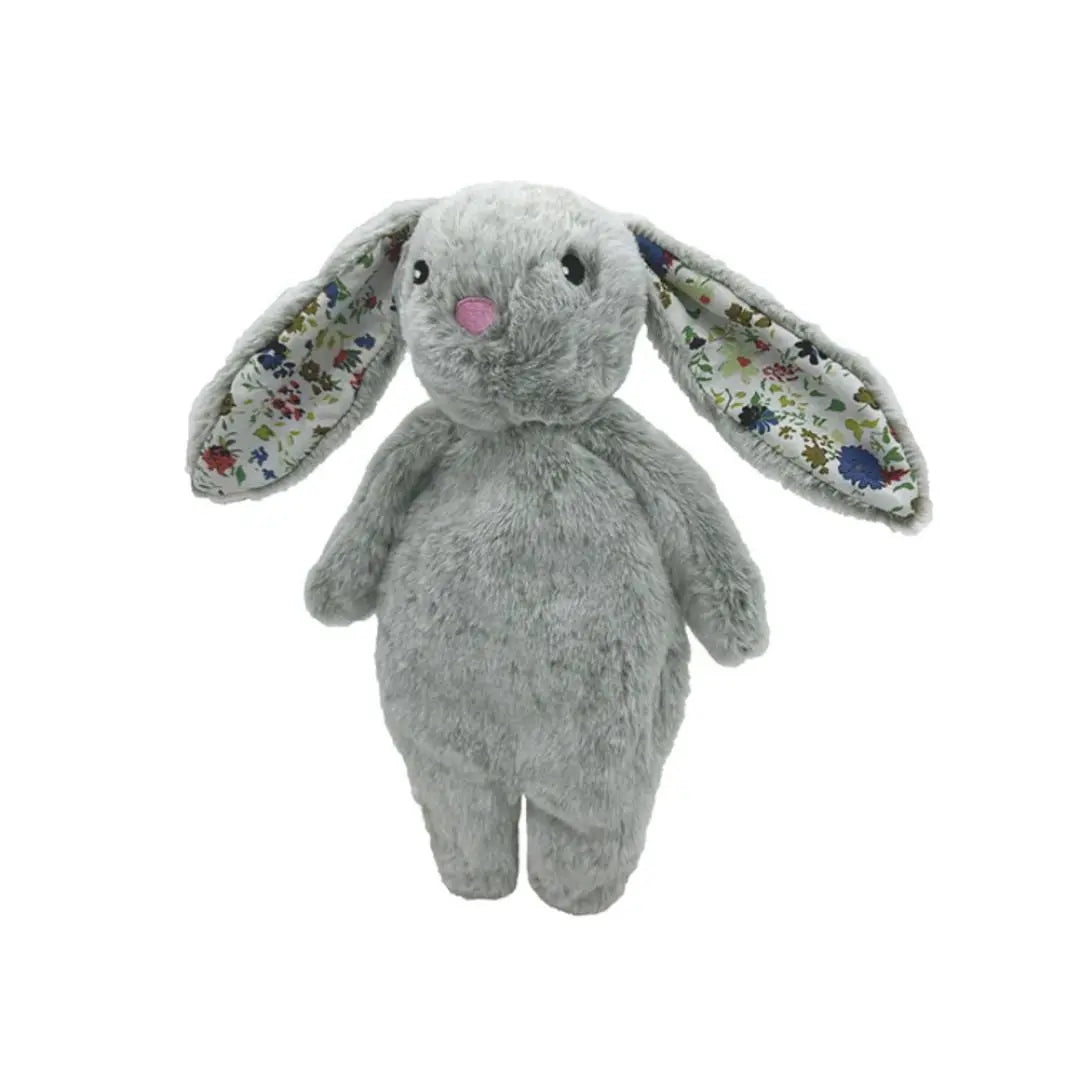 Smooshables Floppy Rabbit Grey Plush Dog Toy - 32cm Waggin Tails