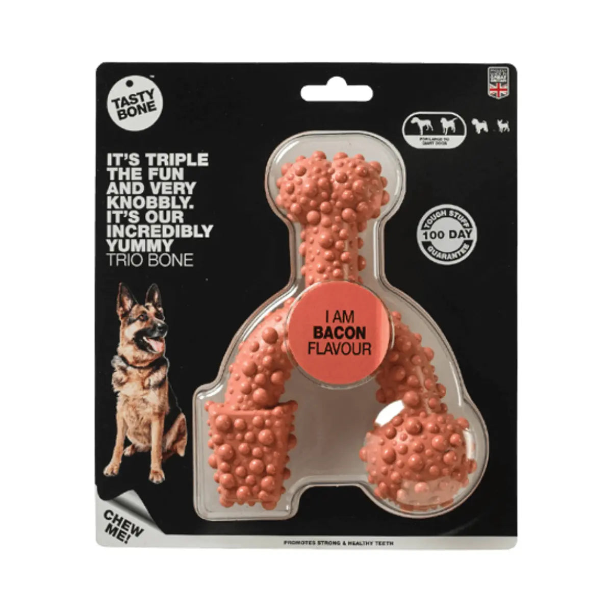 Tasty Bone Nylon Trio Bacon Tasty Bone