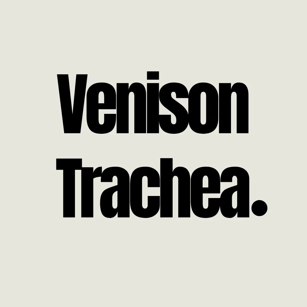 Bulk Venison Trachea 20pc — NZ Air-Dried Natural Dog Chews Whinny and Co