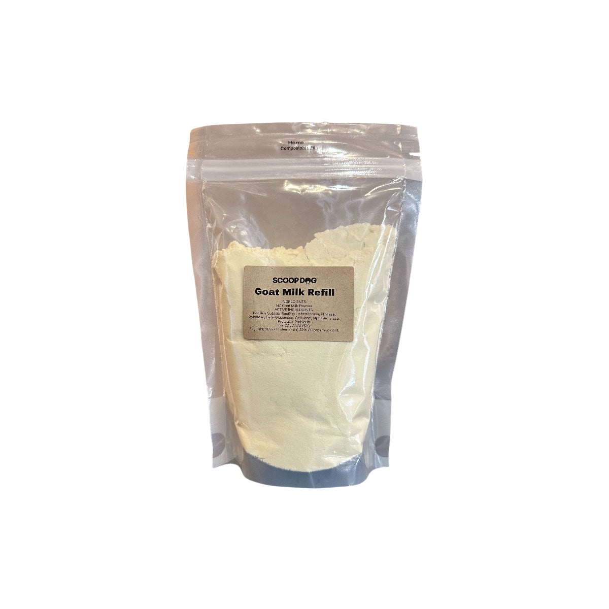 Scoop Dog Goat Milk Powder 200g For Dog's & Cats Refill Pack