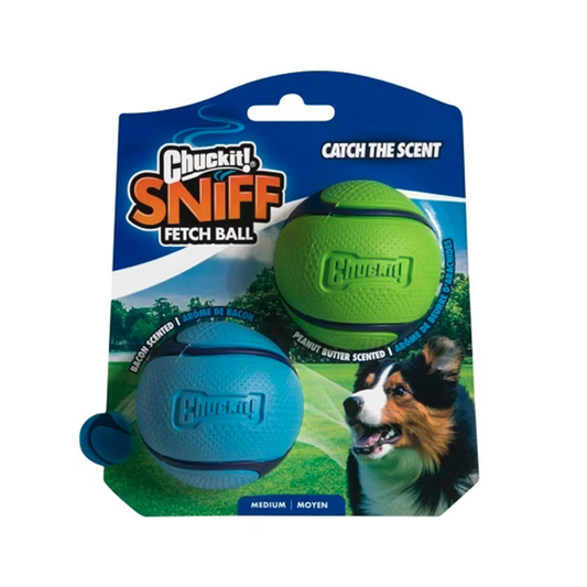 Chuckit Sniff Fetch Balls 2 pack