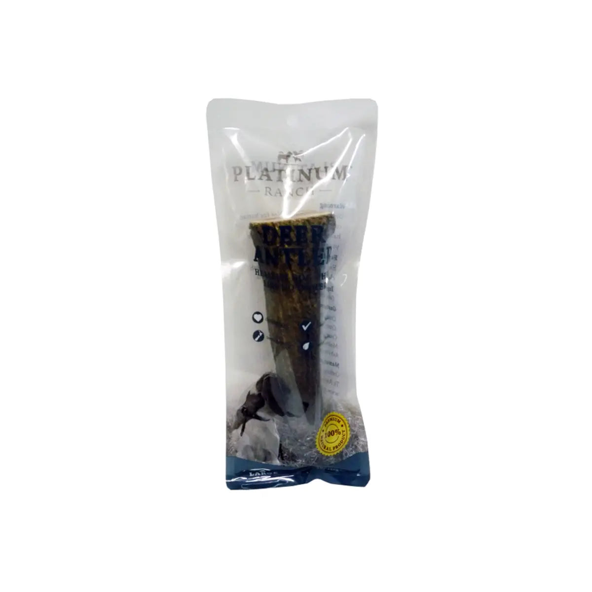 Deer Antler — Long-Lasting, Nutritious Dog Chew Platinum Ranch