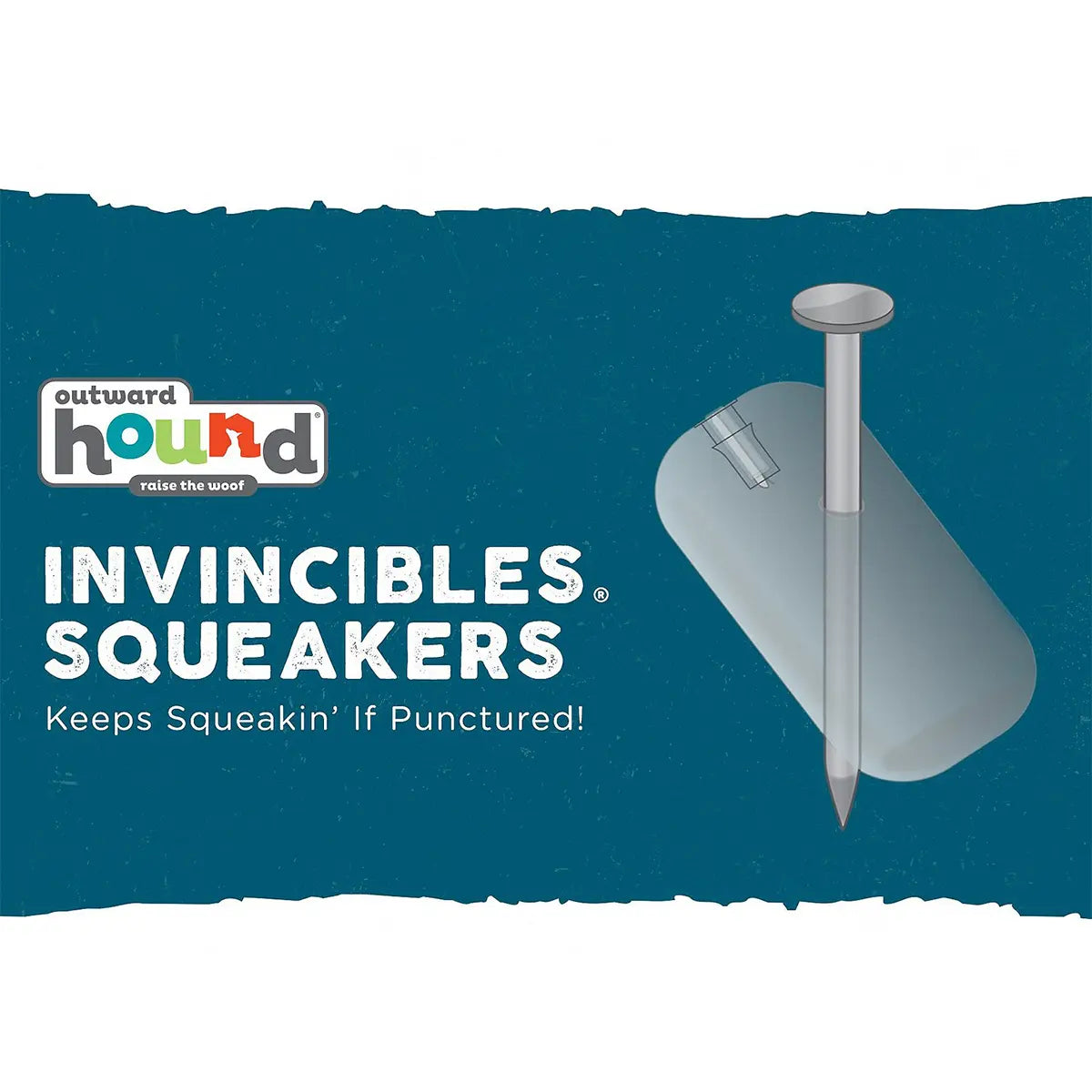 Outward Hound Invincible Snake 6 Squeak Outward Hound