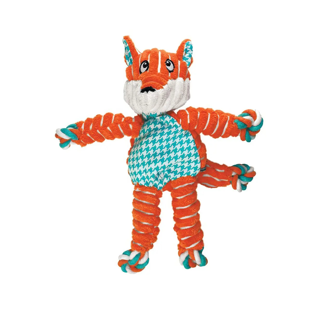 Kong Floppy Knots Fox Dog Toy Kong