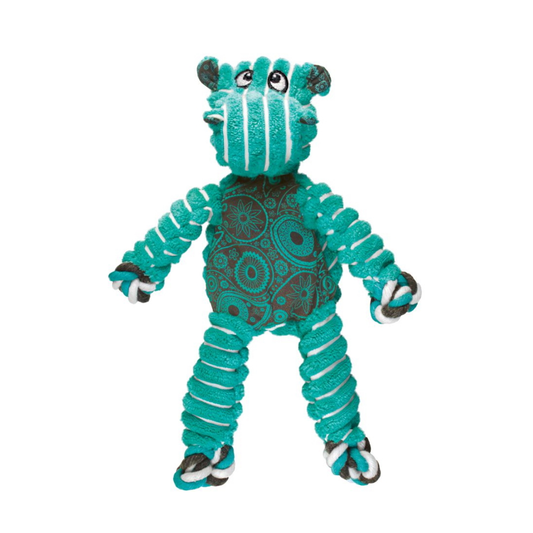 Kong Floppy Knots Hippo Dog Toy