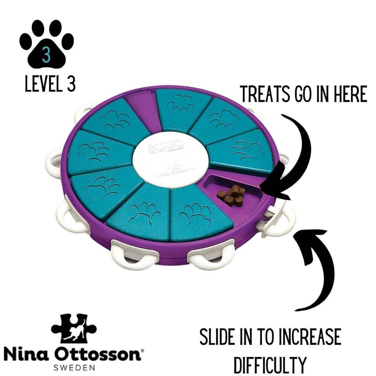 Outward Hound Nina Ottosson Dog Twister Purple