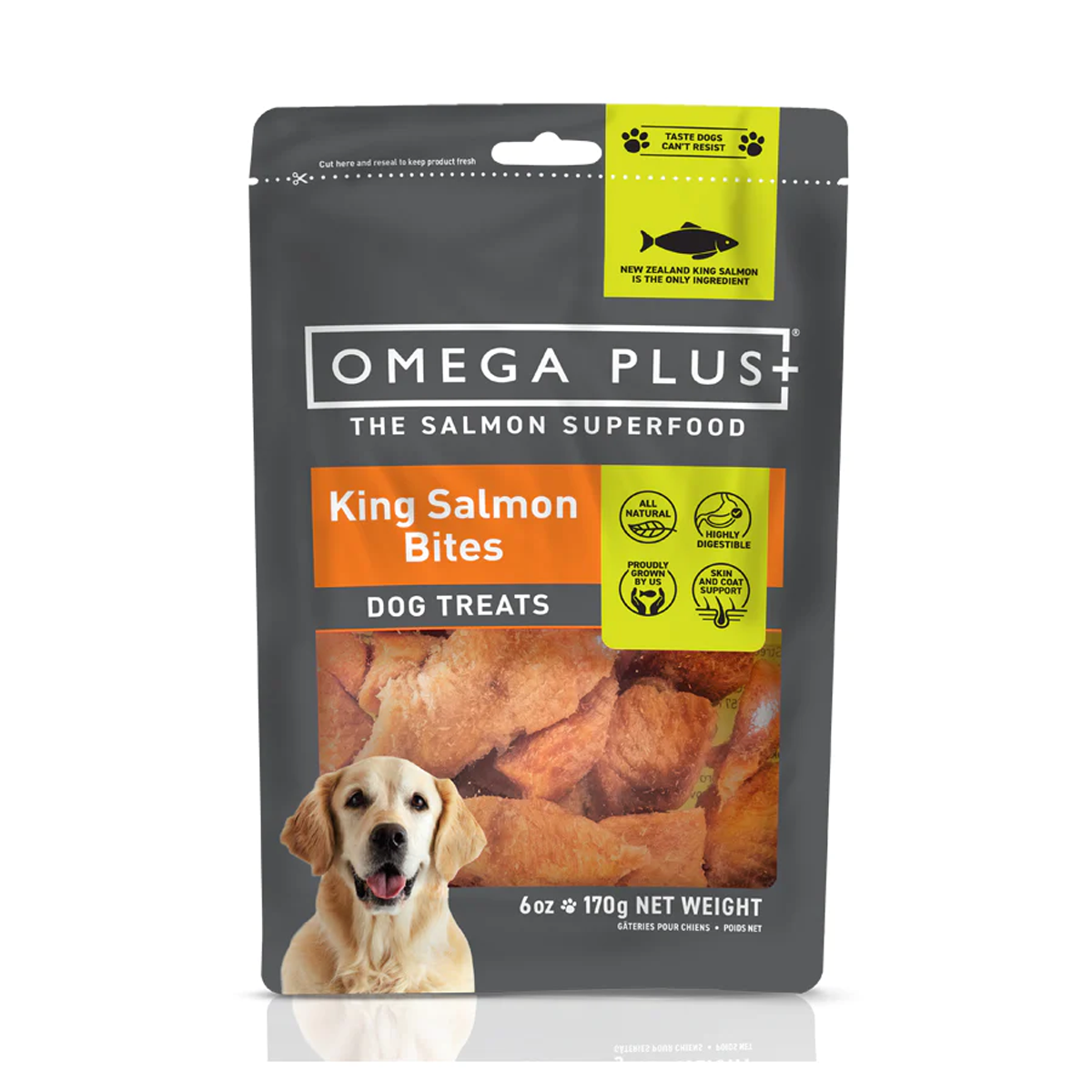 Omega Plus King Salmon Bites